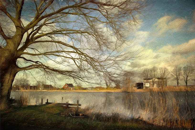 Aan de waterkant. by Annie Snel