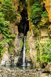 Waterfall - Azores by Claudia Esveldt