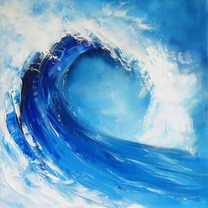 Große blaue Welle