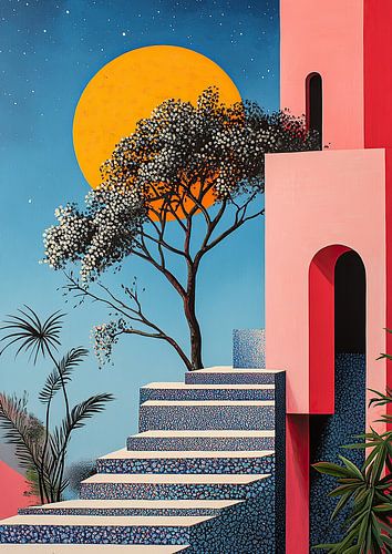 Surrealisme Architectuur Ontwerp Meetkunde