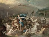 Der Triumph von Neptun und Amphitrite, Frans Francken der Jüngere von Meisterhafte Meister Miniaturansicht