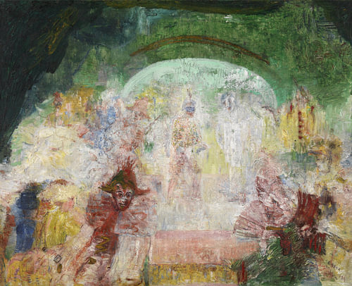 James Ensor, *Masked Theatre*, 1889