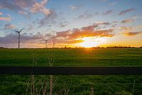 Sonnenaufgang in Friesland