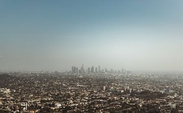 Skyline Los Angeles | Reisefotografie Fine Art Fotodruck | Kalifornien, U.S.A. von Sanne Dost