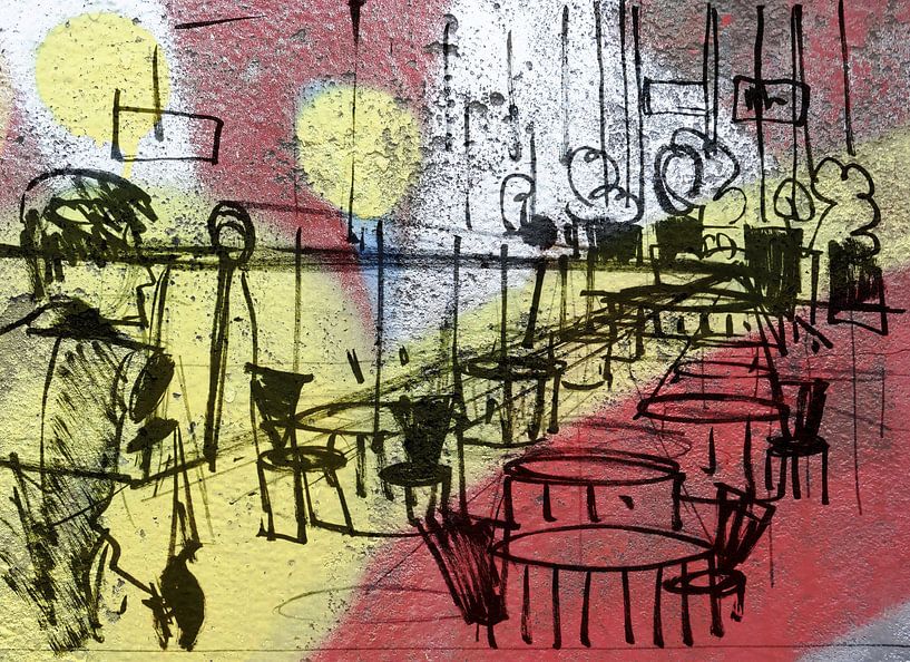 Strip Splinter Goes Urban (Sketch Mo Jammin')  by MoArt (Maurice Heuts)