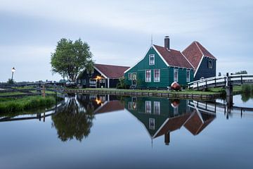 Farm in the Dutch polder of the Zaanse Schans by OCEANVOLTA