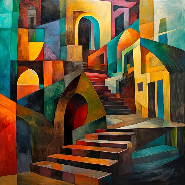 Cubism City by Harry Hadders Design