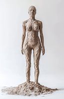 Metamorphosis from dust - rebirth rebirth woman