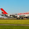 Avion cargo Boeing 747-400F de Compass Air Cargo. sur Jaap van den Berg
