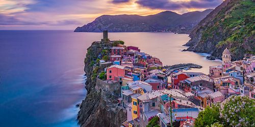 Vernazza by Night - Cinque Terre, Italy - 3 by Tux Photography
