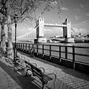 Tower Bridge van Melanie Viola thumbnail