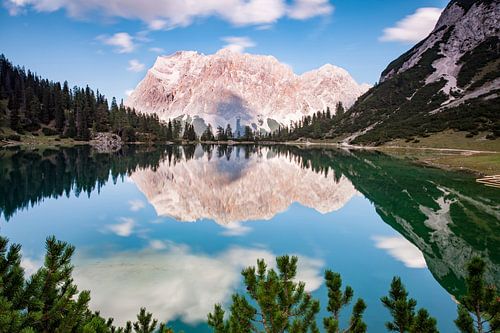 Seebensee en de Zugspitze