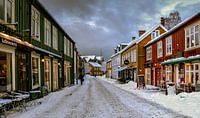 Bakklandet Trondheim, Norvège par Adelheid Smitt Aperçu