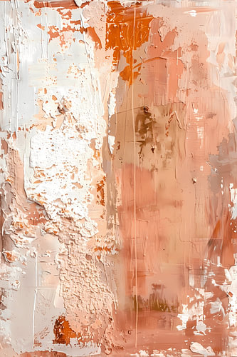Terracotta Light – Abstract Traces of Time