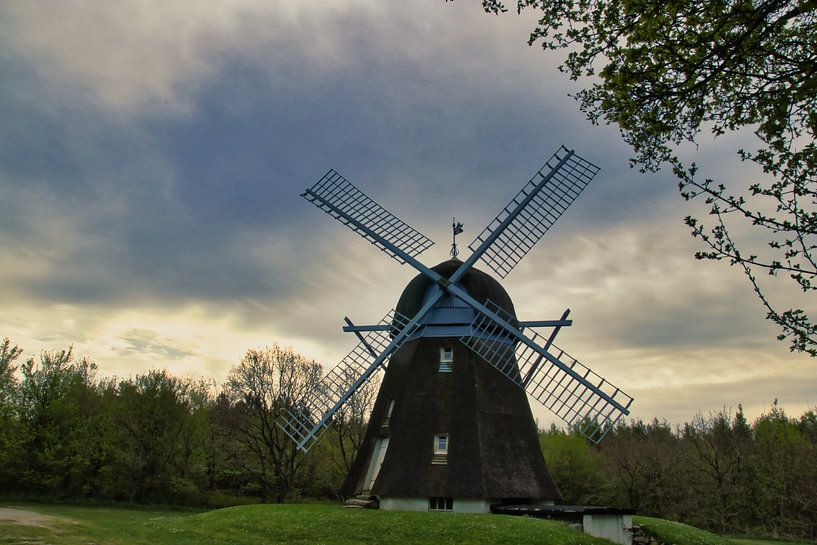 Mühle Oxholm in Dänemark von Marjan Janssen