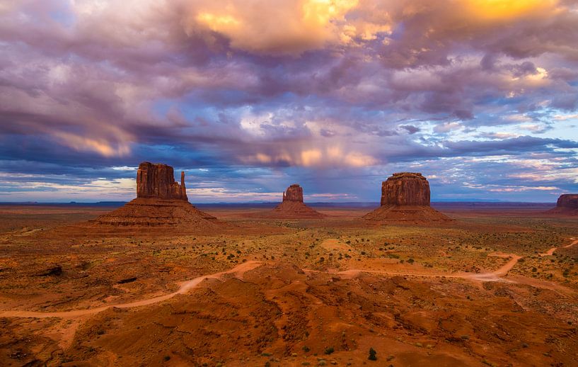 Monument Valley, Utah, États-Unis d'Amérique par Ton Kool