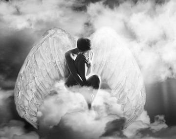 Engel in den Wolken von Dreamy Faces