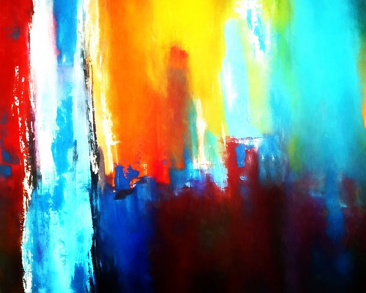 Abstract composition 1014 by Angel Estevez