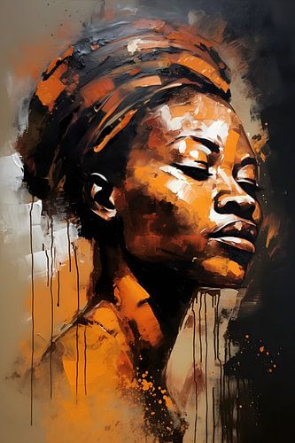 Abstract Beauty of Africa