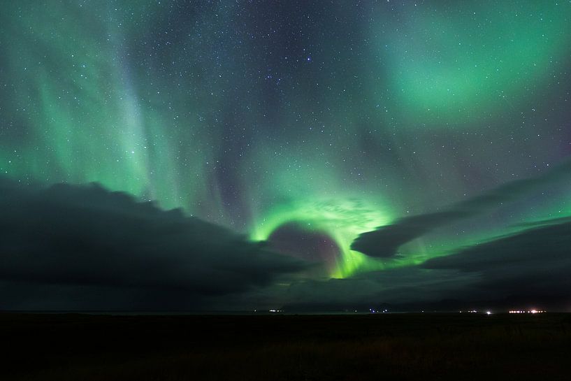 Aurora Borealis in Iceland by Frits Hendriks