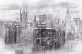 City Style LONDEN Westminster Collage | monochroom