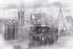 City Style LONDEN Westminster Collage | monochroom