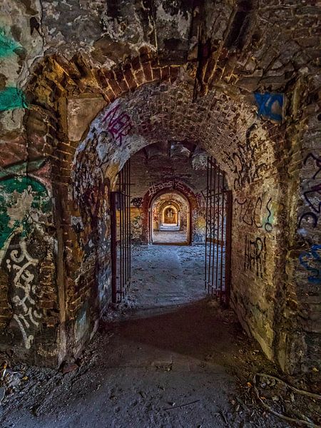 Corridor Fort Chartreuse by Rob Boon