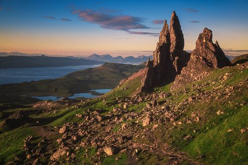 Schotland Old Man of Storr op de Skye