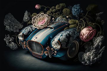 Majestic Floral Shelby Cobra by Thom Bouman