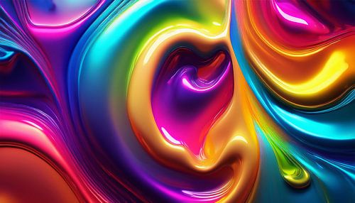 Mixed colours and shapes