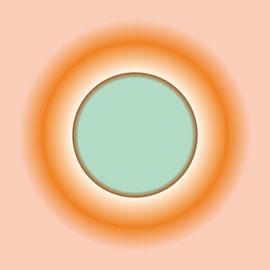 Espace - planètes en dégradé sur Buro JEB ~ Studio NotARTificial