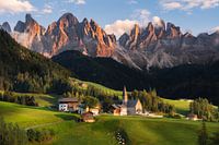 Santa Maddalena in the Villnöss Valley South Tyrol