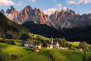 Santa Maddalena in the Villnöss Valley South Tyrol