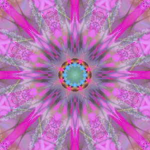 Mandala P9555 softly pink