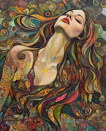 Woman With Hair by Art Whims