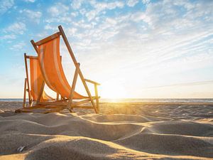 Strand, zee en zon van Dirk van Egmond