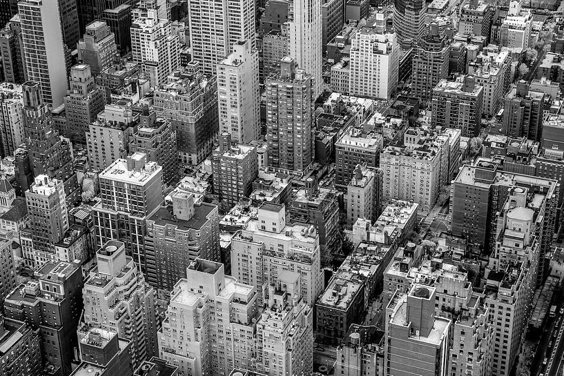 New York City from Above by Hans Moerkens