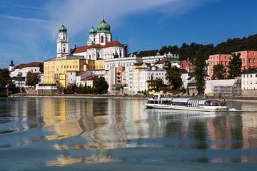 Passau Oude Stad van Frank Herrmann