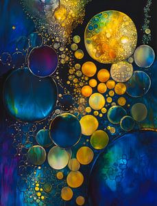 abstrait dynamique et fluide