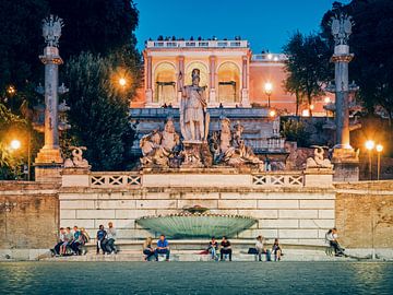 Rome - Piazza del Popolo van Alexander Voss