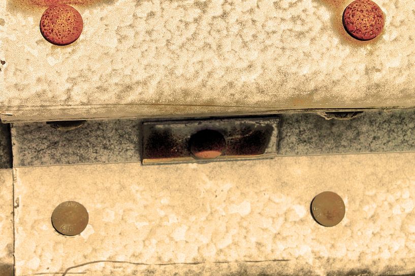 Minimalism Art Photography Vangrail Old by Hendrik-Jan Kornelis