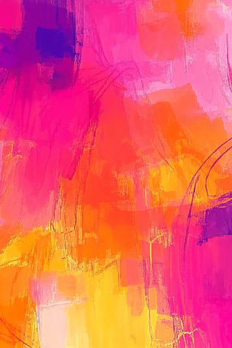 Explosion de couleurs dans les couleurs néon ii