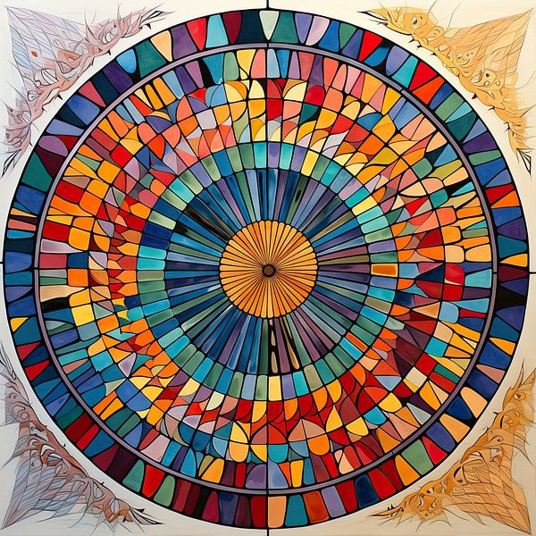 Painting Colour 84935 by Abstract Painting