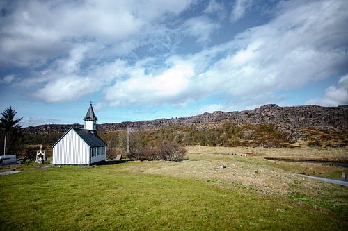 Island Kirche von Micha Tuschy