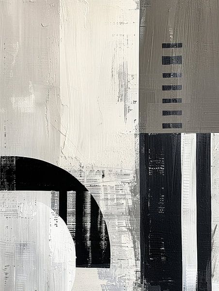 Stijlvol Contrast n.2 van Your unique art
