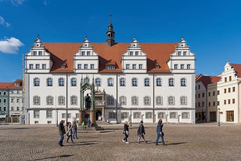 City Hall of the City of Wittenberg by Heiko Kueverling
