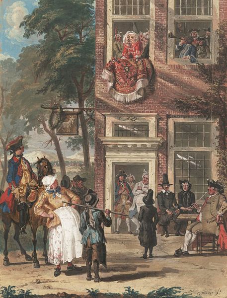 Der Botschafter von Labberlotten, Cornelis Troost von Meisterhafte Meister