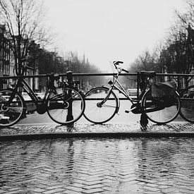 Amsterdam un jour de pluie sur willemien kamps