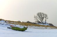 Ostseeküste in Ahrenshoop im Winter van Rico Ködder thumbnail