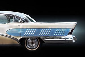 Voiture ancienne américaine Limited 1958, vue arrière